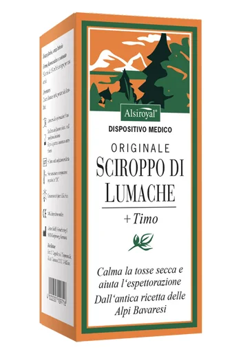 DOTT. CAGNOLA ORIGINALE SCIROPPO DI LUMACHE PER LA TOSSE 150 ML