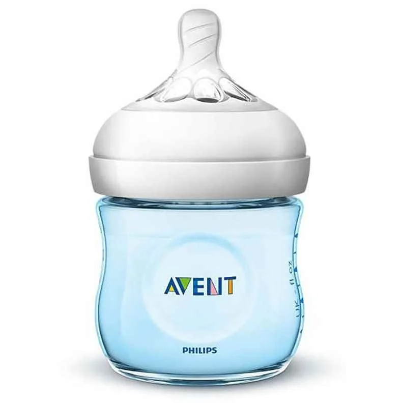 AVENT BIBERON NATURAL AZZURRO 125 ML