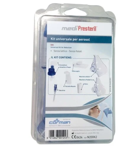 MEDIPRESTERIL KIT UNIVERSALE PER AEROSOL