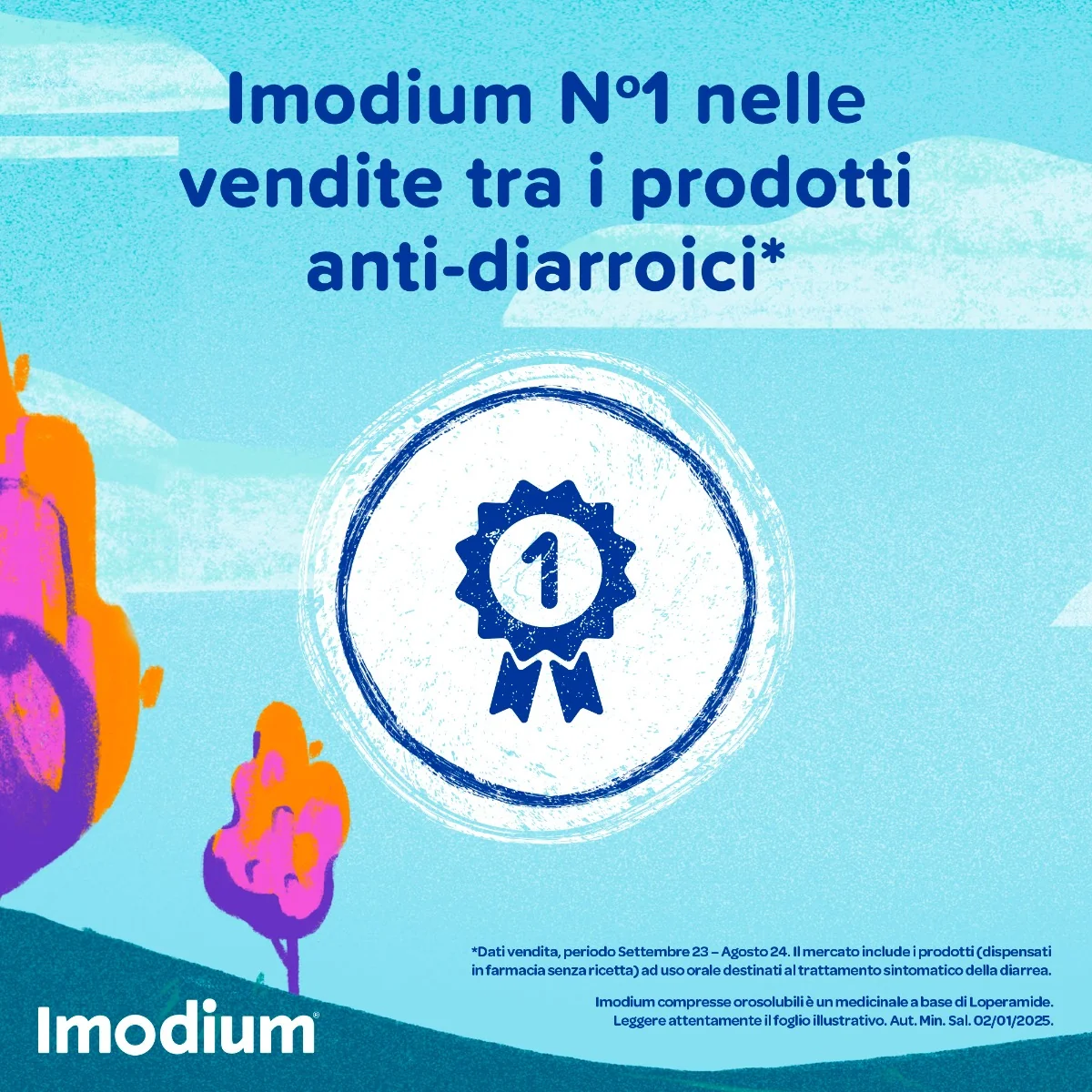 Imodium Diarrea Acuta 12 Compresse Orosolubili Per Intestino