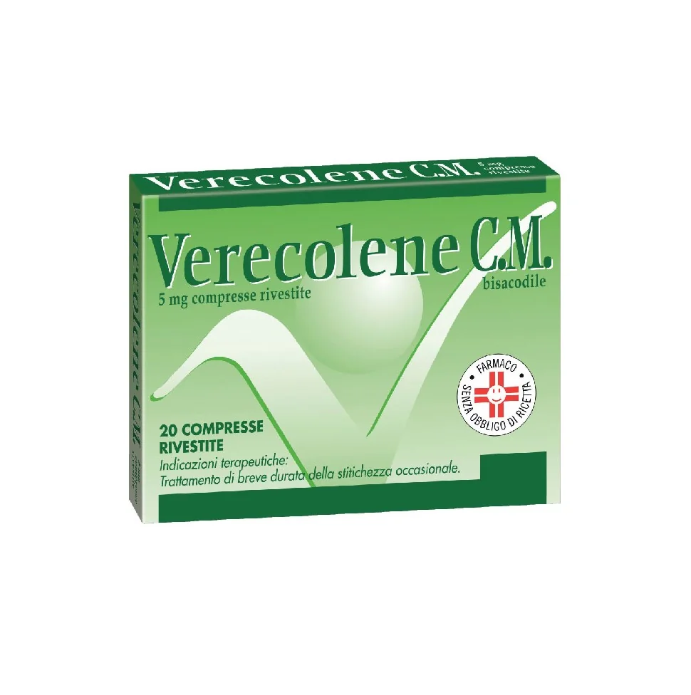 VERECOLENE C.M. 5 MG 20 COMPRESSE RIVESTITE