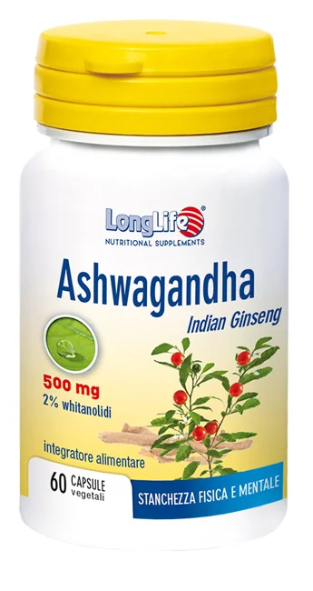 LONGLIFE ASHWAGANDHA 60 CAPSULE