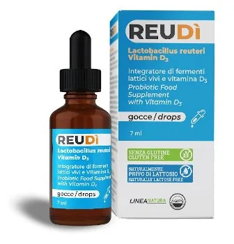 REUDÌ INTEGRATORE FERMENTI LATTICI E VITAMINA D3 GOCCE 7 ML