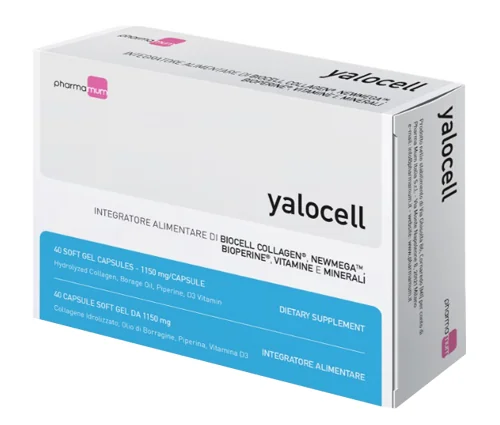 YALOCELL INTEGRATORE BENESSERE PELLE E OSSA 40 CAPSULE