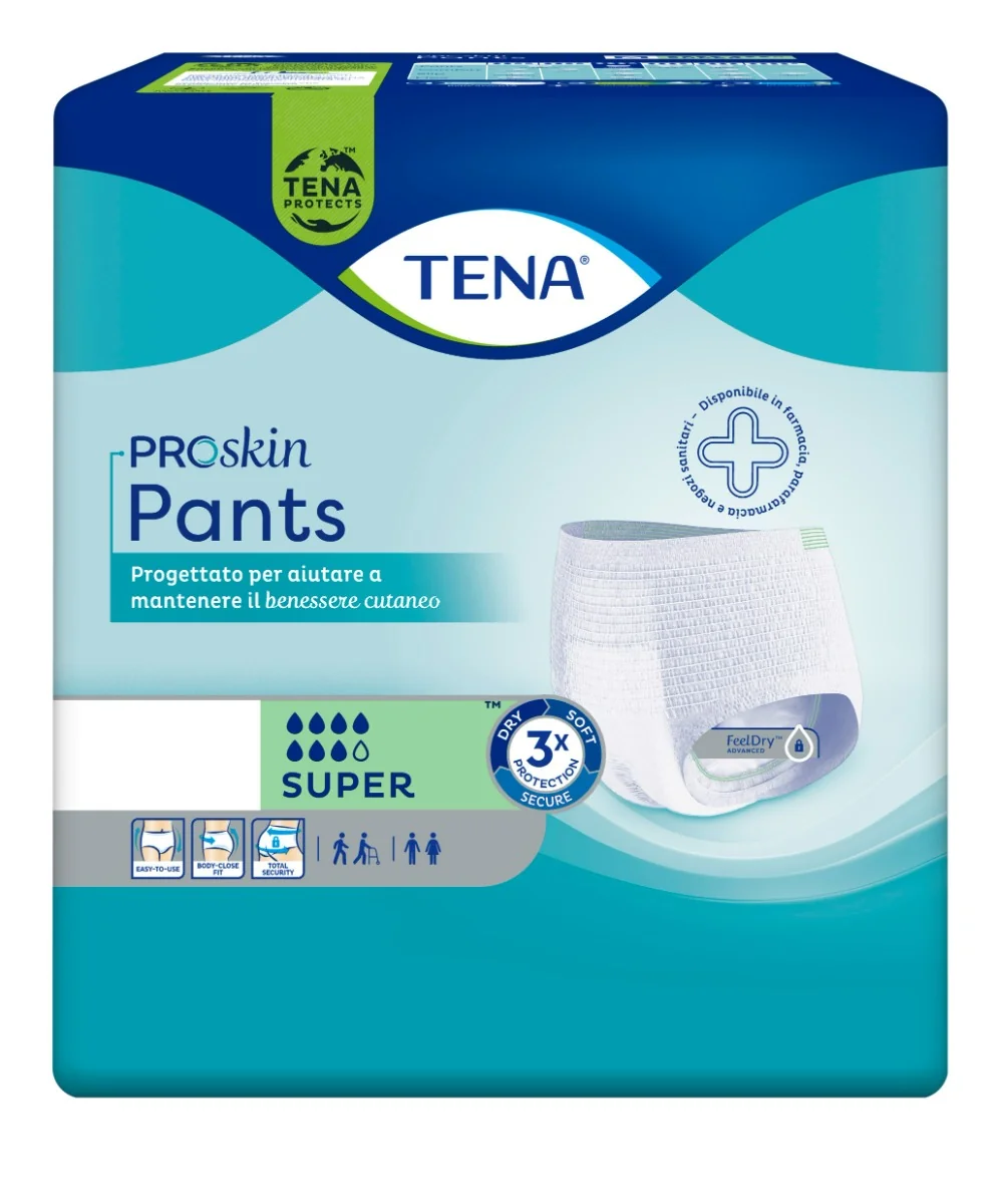 Tena Pants Super Pannoloni Mutandine Assorbenti Taglia L 10 Pezzi