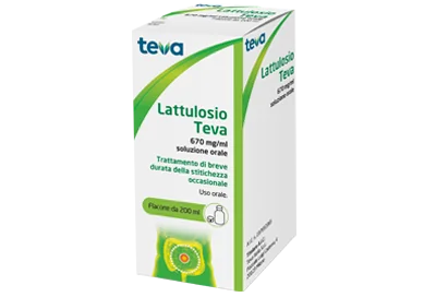 LATTULOSIO TEVA SOLUZIONE ORALE 670 MG/ML 200 ML