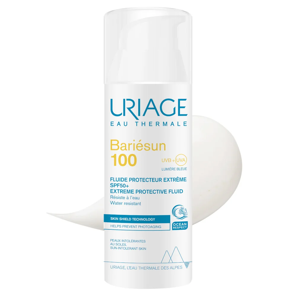 Uriage Barièsun Fluido 100 SPF 50+ Protezione Solare Estrema Viso 50 ml 