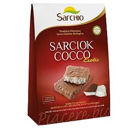 SARCHIO SARCIOK COCCO SNACK GUSTO EXOTIC BIOLOGICO 90 G