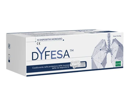 SOFAR DYFESA VIE RESPIRATORIE 10 DISPOSITIVI MONOUSO PER INALAZIONE