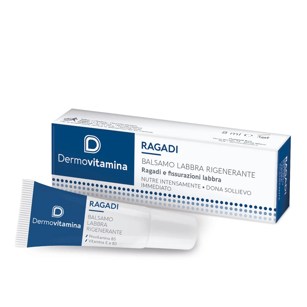 DERMOVITAMINA RAGADI LABBRA BALSAMO RIPARATORE 8 ML