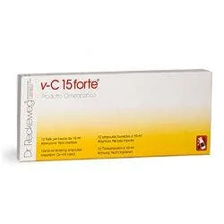 DR. RECKEWEG VC 15 FORTE OMEOPATICO 12 FLACONCINI