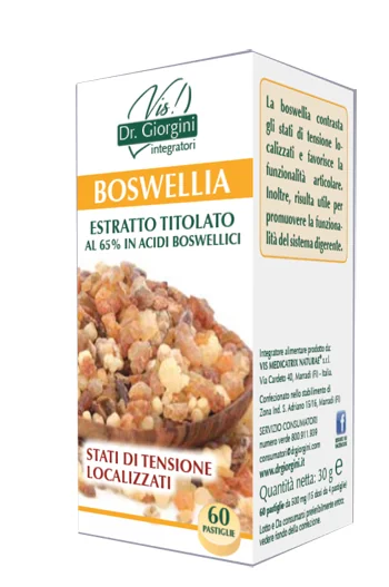 DR. GIORGINI BOSWELLIA ESTRATTO TITOLATO INTEGRATORE PASTIGLIE