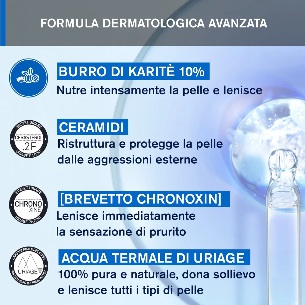 Uriage Xèmose Crema Viso Nutritiva Pelle Secca 40 ml 