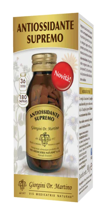 ANTIOSSIDANTE SUPREMO 180 PASTIGLIE