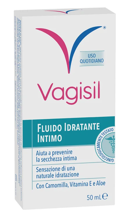 VAGISIL FLUIDO INTIMO IDRATANTE PER LA SECCHEZZA VAGINALE 50 ML