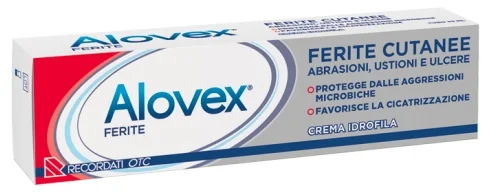 ALOVEX FERITE CREMA IDROFILA ABRASIONI USTIONI ULCERE 30 ML