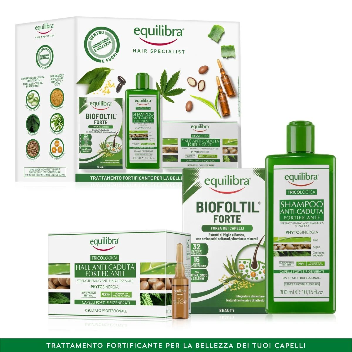 EQUILIBRA CAPELLI HAIR SPECIALIST 3 PEZZI