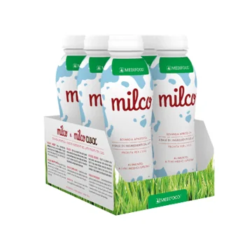 MILCO BEVANDA APROTEICA PER TRATTAMENTO DIETETICO MALATTIE RENALI 6 FLACONCINI 200 ML