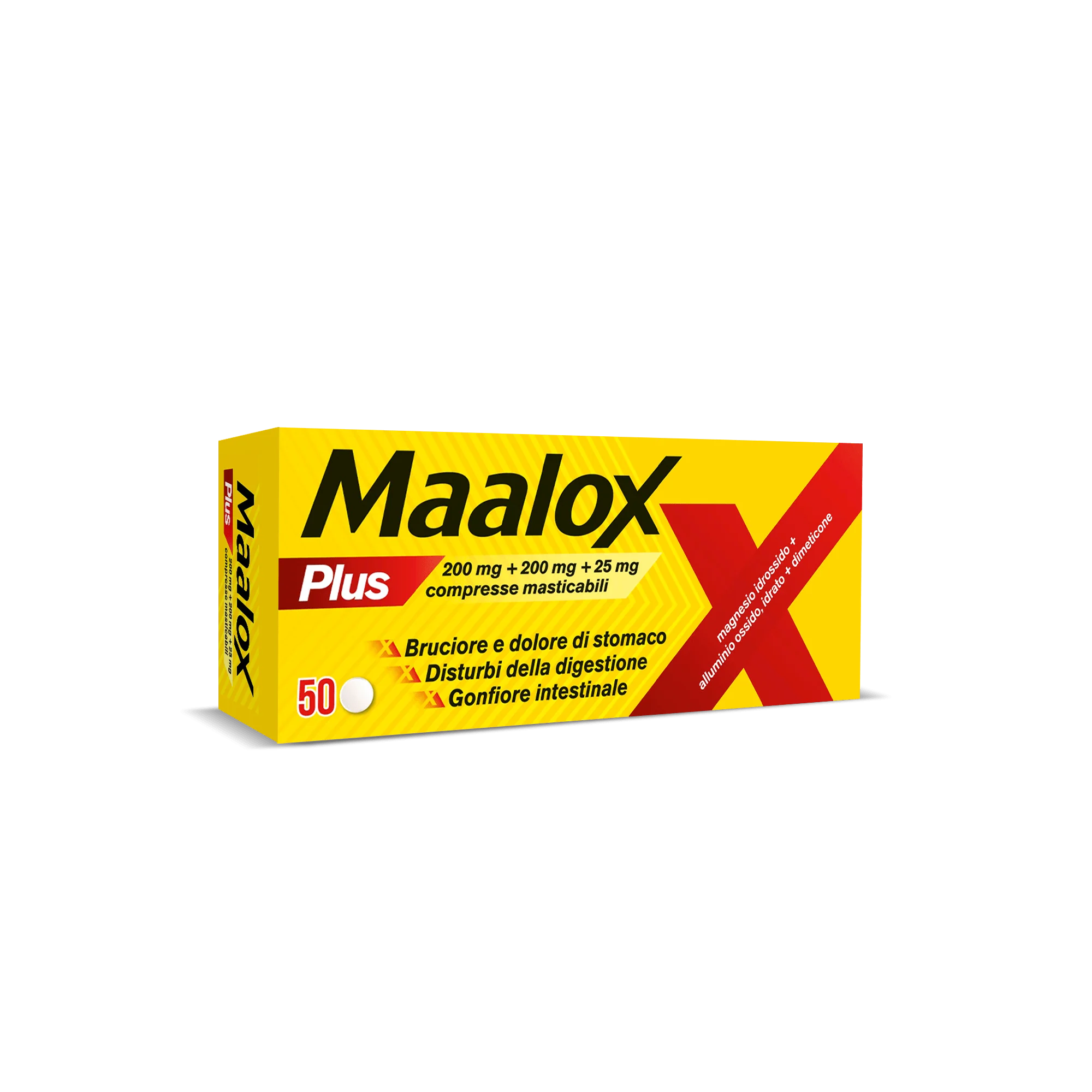 MAALOX PLUS 50 COMPRESSE MASTICABILI