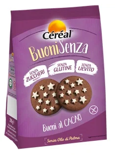 CÈRÈAL BISCOTTI AL CACAO SENZA GLUTINE 200 G