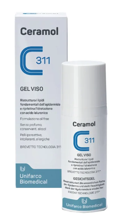 CERAMOL 311 GEL VISO RISTRUTTURANTE IDRATANTE 50 ML