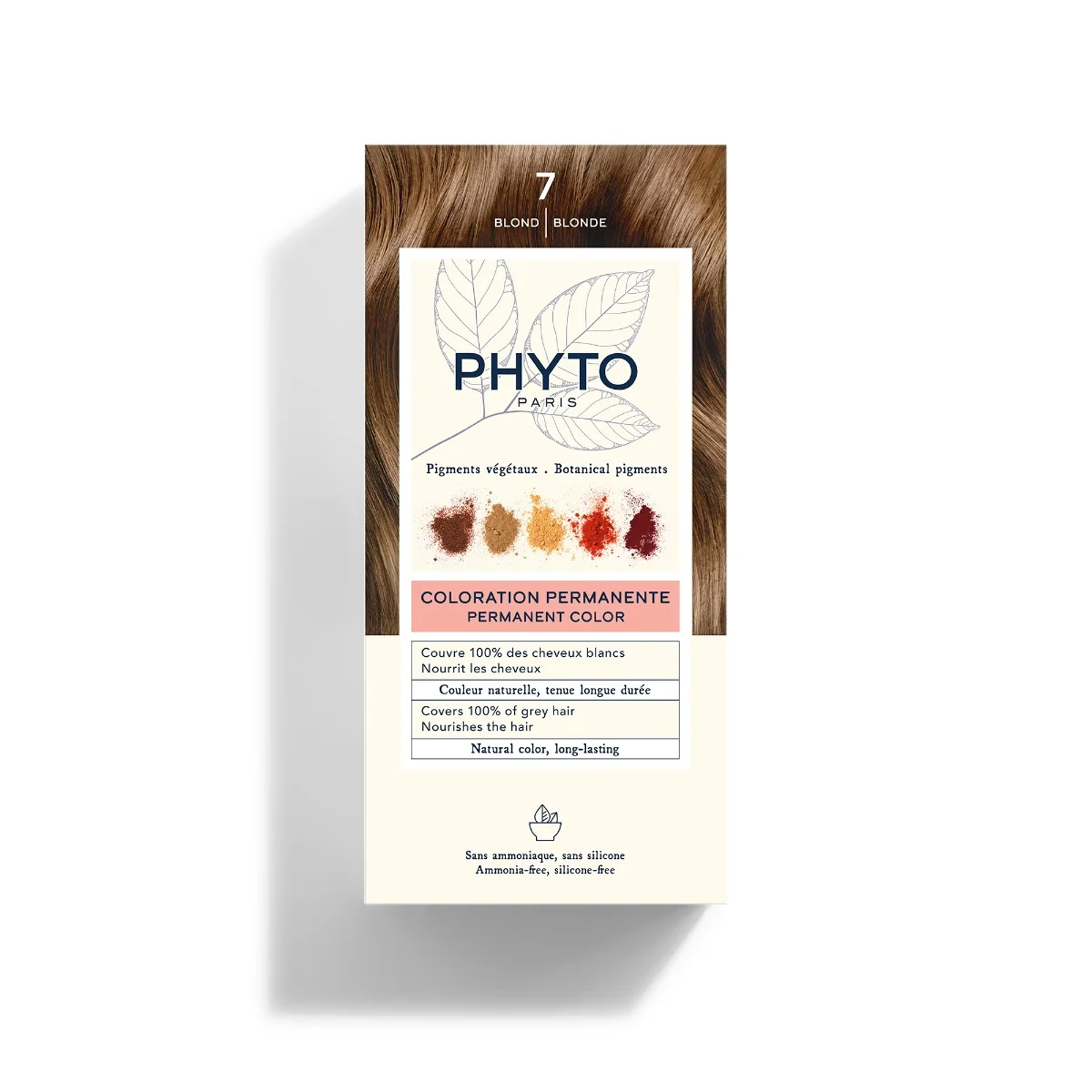 PHYTO PHYTOCOLOR 7 BIONDO COLORAZIONE PERMANENTE SENZA AMMONIACA