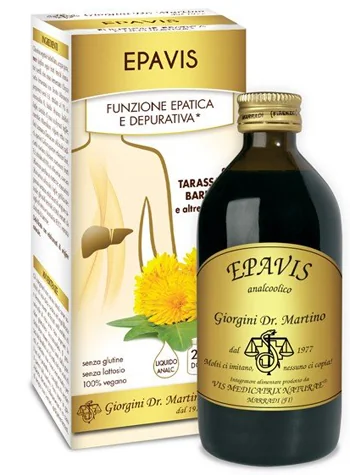 DR. GIORGINI EPAVIS LIQUIDO ANALCOOLICO INTEGRATORE EPATICO 200 ML