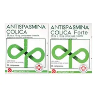 Antispasmina Colica Forte 50 mg + 10 mg 30 Compresse