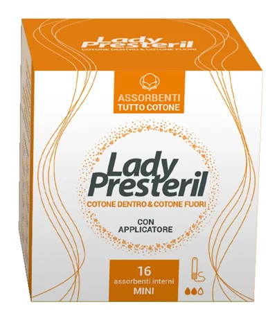 LADY PRESTERIL ASSORBENTI INTERNI MINI 16 PEZZI