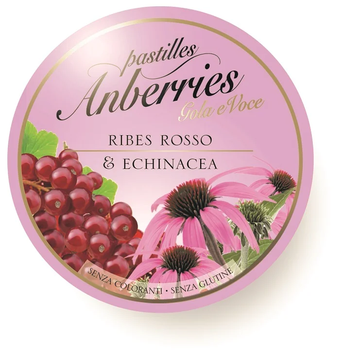 ANBERRIES GOLA E VOCE PASTIGLIE RIBES ROSSO & ECHINACEA 55 G