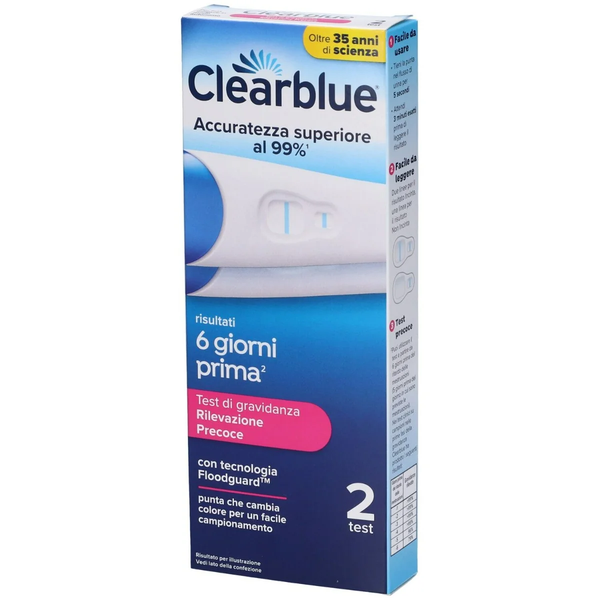 CLEARBLUE TEST GRAVIDANZA PRECOCE