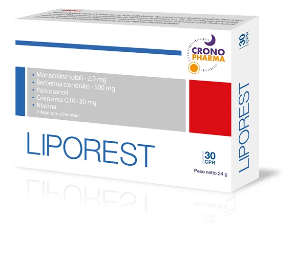 LIPOREST 30 COMPRESSE