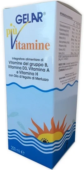 GELAR PIU VITAMINE SCIR 200ML