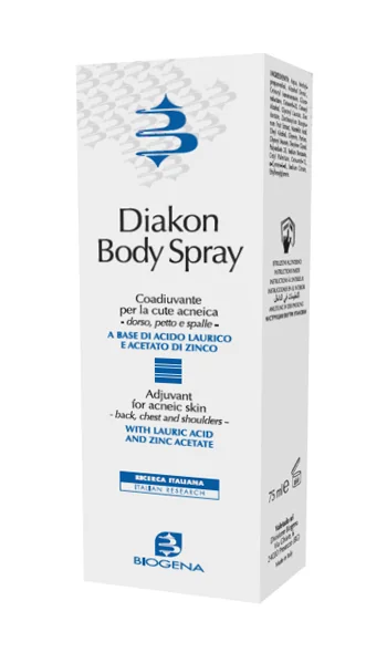 DIAKON BODY SPRAY TRATTAMENTO PELLE ACNEICA 75 ML