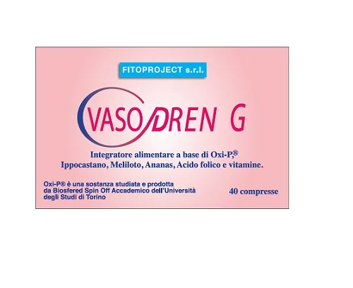 VASODREN G INTEGRATORE MICROCIRCOLO 40 COMPRESSE 500 MG