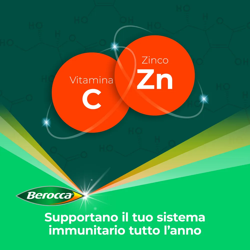 Berocca Plus Integratore Vitamine Minerali 15 Compresse Effervescenti Energia, Concentrazione, Memoria