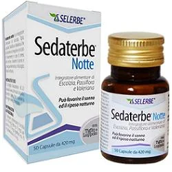 SELERBE SEDATERBE NOTTE INTEGRATORE 50 CAPSULE