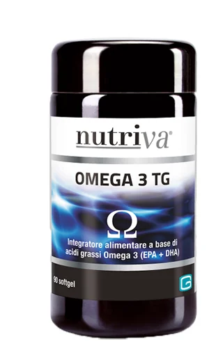 NUTRIVA OMEGA 3 TG INTEGRATORE OLIO DI PESCE 90 COMPRESSE SOFTGEL