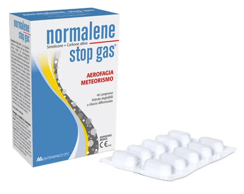 NORMALENE STOP GAS 40 COMPRESSE