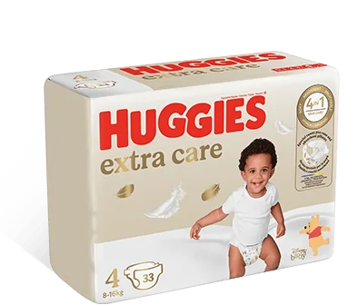 HUGGIES EXTRA CARE GRANDE MISURA 4 33 PEZZI