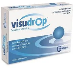 VISUDROP SOLUZIONE OFTALMICA 10 FLACONCINI 0,5 ML