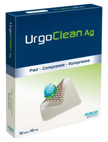 URGOCLEAN AG/SILVER 10X10 10PZ