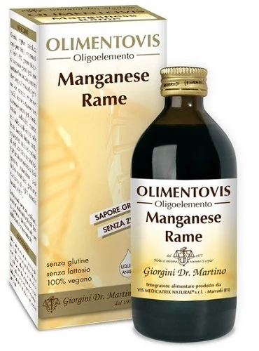 DR. GIORGINI OLIMENTOVIS MANGANESE RAME OLIGOMINERALI 200 ML