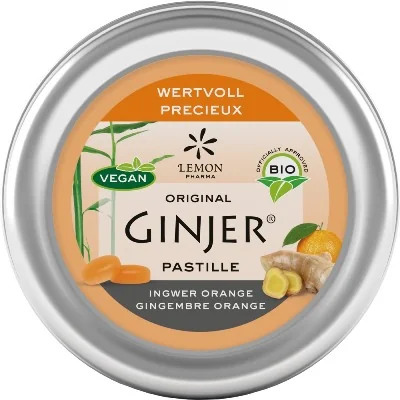 LEMON PH OR GINJER PASTIGLIE 40G