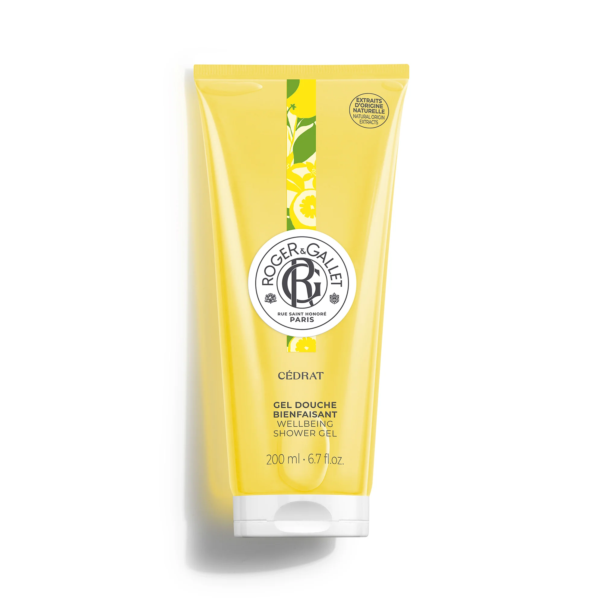 R&G Cédrat Gel Douche 200 ml Bagnodoccia profumato