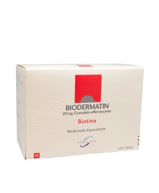 BIODERMATIN GRAT 30 BUSTINE 20 MG