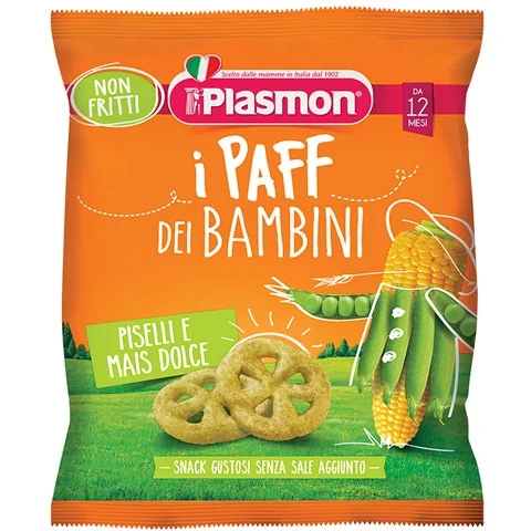 PLASMON PAFF PISELLI E MAIS DOLCE 15 G