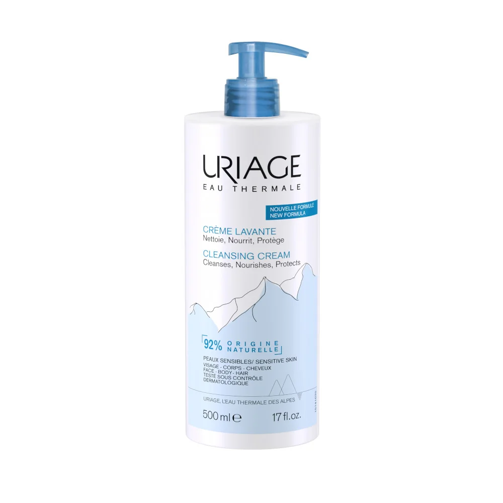 Uriage Crema Lavante Detergente e Nutriente Viso Corpo e Capelli 500 ml 