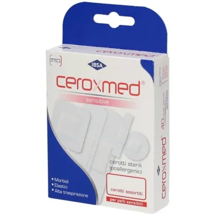 CEROXMED SENSITIVE CEROTTI STERILI ASSORTITI 20 PEZZI