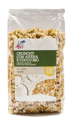 LA FINESTRA SUL CIELO CRUNCHY CON AVENA E COCCO BIO 375 G